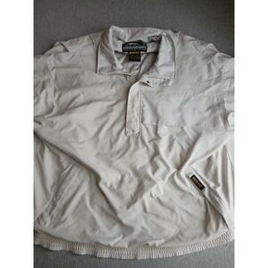 Zero Restriction Vest XL Gore Tex 1/4 Zip Short Sleeve Golf Preppy Tennis Prep